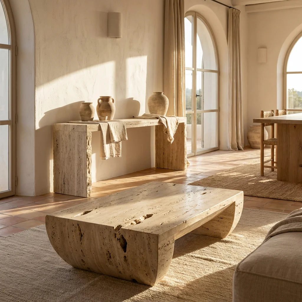 The 2026 Stone Revival: Why Curated Travertine is Dominating Modern Interiors