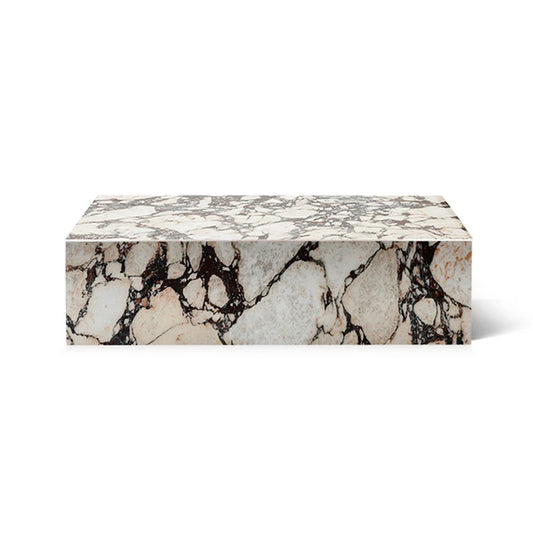 The Silent Anchor: Redefining the Media Console with Monolithic White Travertine