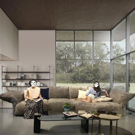 The Petals Series: Biophilic Architectural Modular Sofa & Sectional