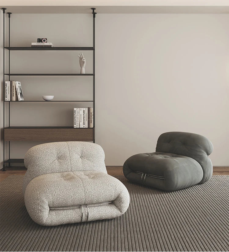 The Soriana Series: Architectural Lounge Chair & Sofa Collection