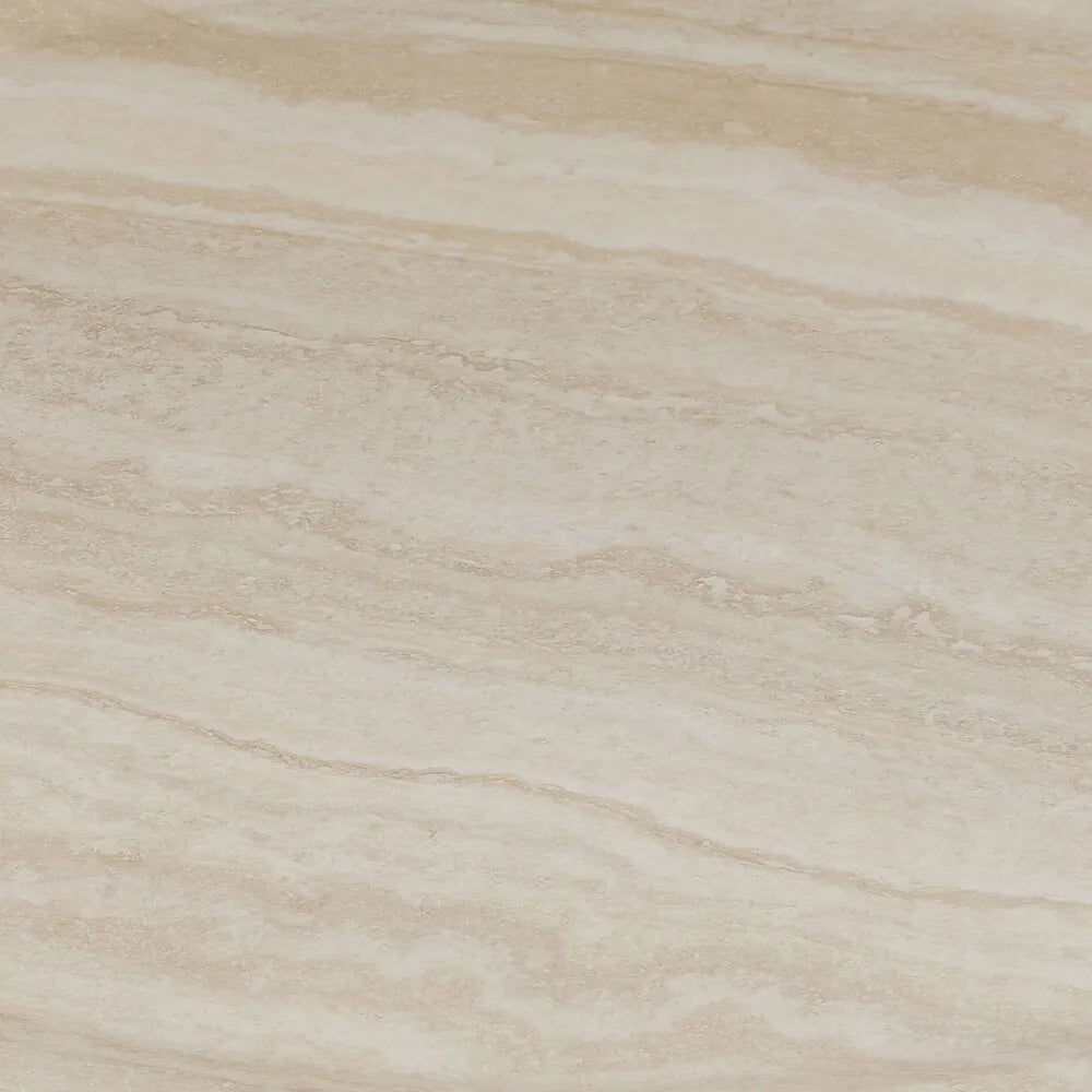 The Orb: Monolithic Round Natural Travertine Coffee Table